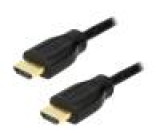 Kabel HDMI 1.4 HDMI vidlice, z obou stran 7,5m černá