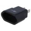 Adapter Out: EU Colour: black Input: JAPAN, USA