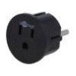 Adapter Out: JAPAN, USA Plug: with earthing Colour: black