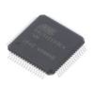 Mikrokontrolér 8051 SRAM:2304B 3÷5,5V VQFP64 Rodina: AT89