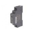 DDR-15L-24 Zdroj: DC/DC 15W 24VDC 630mA 18÷75VDC Montáž: DIN 68g -40÷85°C
