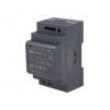 DDR-60G-12 Zdroj: DC/DC 60W 12VDC 5A 9÷36VDC Montáž: DIN 52,5x90x54,5mm
