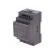 DDR-60G-24 Zdroj: DC/DC 60W 24VDC 2,5A 9÷36VDC Montáž: DIN 52,5x90x54,5mm