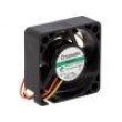 Ventilátor: DC axiální 12VDC 30x30x10mm 9,3m3/h 23dBA Vapo