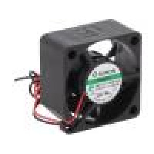 Ventilátor: DC axiální 12VDC 30x30x15mm 10,14m3/h 27dBA Vapo