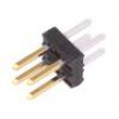 Zásuvka kabel-pl.spoj vidlice Minitek 2mm PIN: 4 na PCB 2A