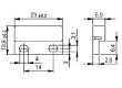 Jazýčkový kontakt Ppřep:10W Vněj.rozměry:23x13,9x5,9mm 0,5A