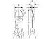 Kleště boční, ke stříhání Řada: ERGO