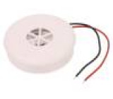 B2-C Akustický měnič: piezoelektrický bzučák 24VDC Barva: bílá