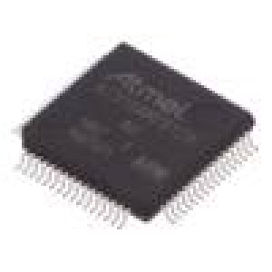 Mikrokontrolér ARM7 SRAM:32kB Flash:128kx8bit LQFP64
