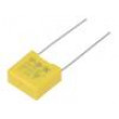 Kondenzátor polypropylénový odrušovací,X2 100nF 13x12x6mm