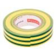 Páska: elektroizolační W:19mm L:20m D:0,15mm žluto-zelená