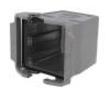 Kryt: pro konektory HDC Han® B velikost 32B (2 x 16B) přímý