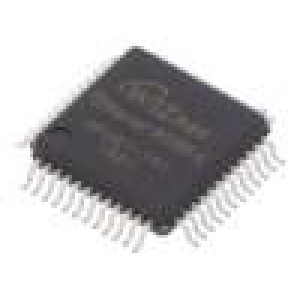 W5100S-L Kontrolér Ethernet 8bit BUS, SPI LQFP48 -40÷85°C 3,3VDC 70MHz