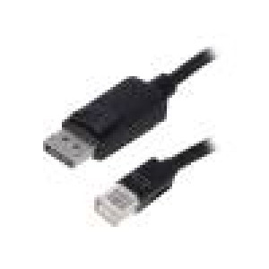 Kabel DisplayPort 1.1 1,8m černá