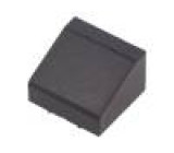Záslepka pro skříňky UL94HB 22,5mm Mat: ABS Barva víka: černá