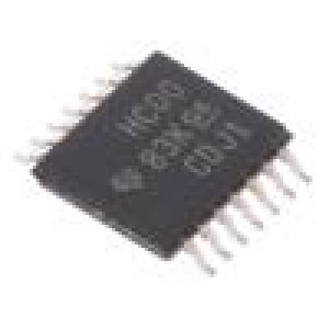 SN74HC00PW IC: číslicový NAND Kanály:4 Vstupy:2 SMD TSSOP14 Řada: HC