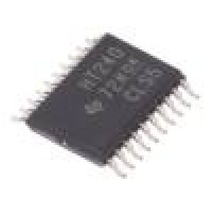 SN74HCT240PW IC: číslicový třístavový, buffer, invertor, budič sběrnice SMD