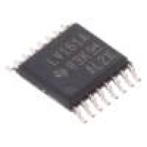 SN74LV161APW IC: číslicový 4bit, binární čítač, synchronní Řada:74LV SMD