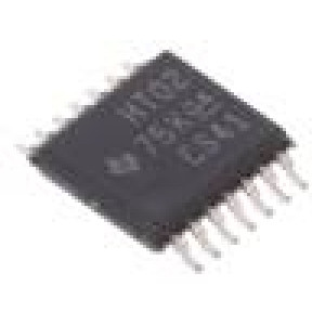 SN74HCT02PW IC: číslicový NOR Kanály:4 Vstupy:2 SMD TSSOP14 Řada: HCT