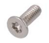 Šroub M2x6 0,4 Hlava: kuželová Torx® TX06 Norma ISO: 14581