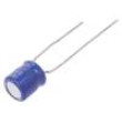 Kondenzátor elektrolytický THT 33uF 50VDC Ø6,3x7mm ±20%