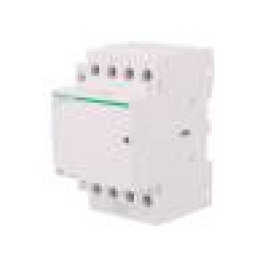 Stykač: 4-pólový instalační NO x4 230÷240VAC 40A DIN ICT 500V