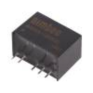 AM3A-1205DZ Převodník: DC/DC 3W Uvst:4,5÷18V Uvýst:5VDC Uvýst2:-5VDC SIP6