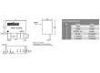 AM3A-1212DZ Převodník: DC/DC 3W Uvst:4,5÷18V Uvýst:12VDC Uvýst2:-12VDC