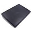 Kryt: panelová BoPad X:285mm Y:198mm Z:61mm ABS černá IP65