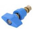 POL102-BL Přístrojová svorka modrá 1kVDC 100A Izolace: polykarbonát