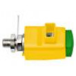 SDK801-GNGE Přístrojová svorka žluto-zelená 300VDC 16A Izolace: polyamid