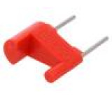3031.1306B Rezistor pro tlačítkovou lištu -20÷55°C Barva: červená 8,2kΩ