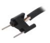 GEL-3020.1305B Kabel se zástrčkou 24VDC 230VAC -20÷55°C Barva: černá 5m