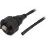 Patch cord 3m Buccaneer Ethernet PIN:8 zlacený 1,5A IP68