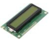 Zobrazovač: LCD alfanumerický STN Positive 16x2 LED PIN:16