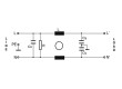 Filtr: odrušovací 250VAC 0,8mH Cx:100nF Cy:9,4nF 1MΩ