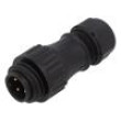 Zástrčka vidlice WA22 PIN:4 3+PE IP67 7÷12mm 16A 400V