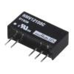 NMV1215SC Převodník: DC/DC 1W Uvst:10,8÷13,2V Uvýst:15VDC Uvýst2:-15VDC