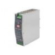DDR-240B-24 Zdroj: DC/DC 240W 24VDC 10A 16,8÷33,6VDC Montáž: DIN 760g 90%