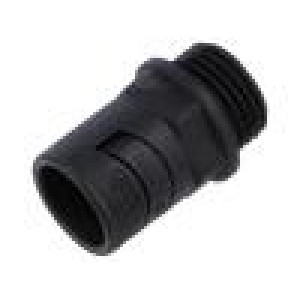 HUMMEL-1511160150 Koncový konektor přímý Závit: metrický,vnější Ø opletení: 10mm