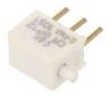 GP12MCBE Přepínač: tlačítkový Polohy:2 SPDT 0,1A/4VAC 0,1A/4VDC IP57