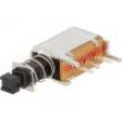 PN12SHNA03QE Přepínač: tlačítkový Polohy:2 SPDT 0,2A/30VDC Výv: pájecí 30mΩ