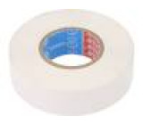 Izolační páska PVC 19mm L:20m bilá Řada výr: tesaflex® 53988