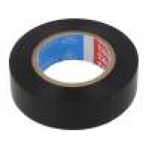 Izolační páska PVC 19mm L:25m černá Řada výr: tesaflex® 53988