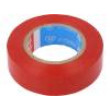 Izolační páska PVC 50mm L:25m červená