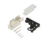 Zástrčka D-Sub PIN:15 vidlice úhlové 90° pájení na kabel