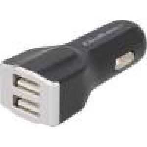 Automobilový napájecí zdroj USB A zásuvka x2 5V/3,4A