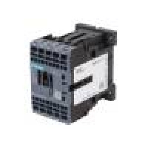 Stykač: 4-pólový NC + NO x3 24VDC 10A 3RH20 pružinové svorky