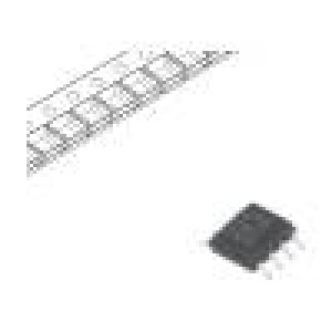 Mikrokontrolér AVR EEPROM:64B SRAM:128B Flash:8kB SO8